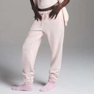 Cotton Fleece Classic Jogger - Barely Pink